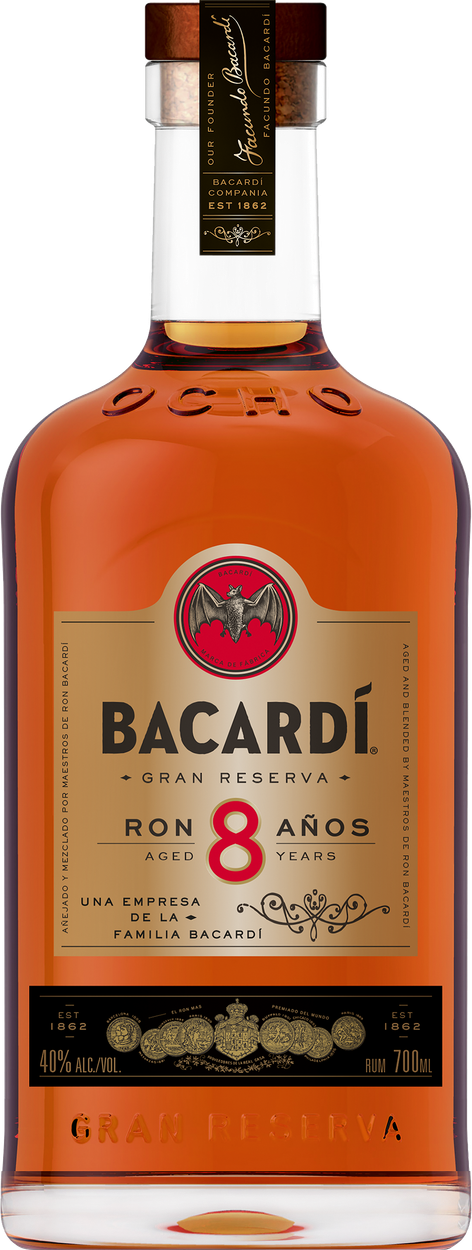 Reserva 8 años Rum von BACARDI aus Puerto Rico