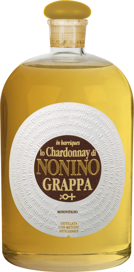 Grappa lo Chardonnay in Barriques von NONINO aus Italien