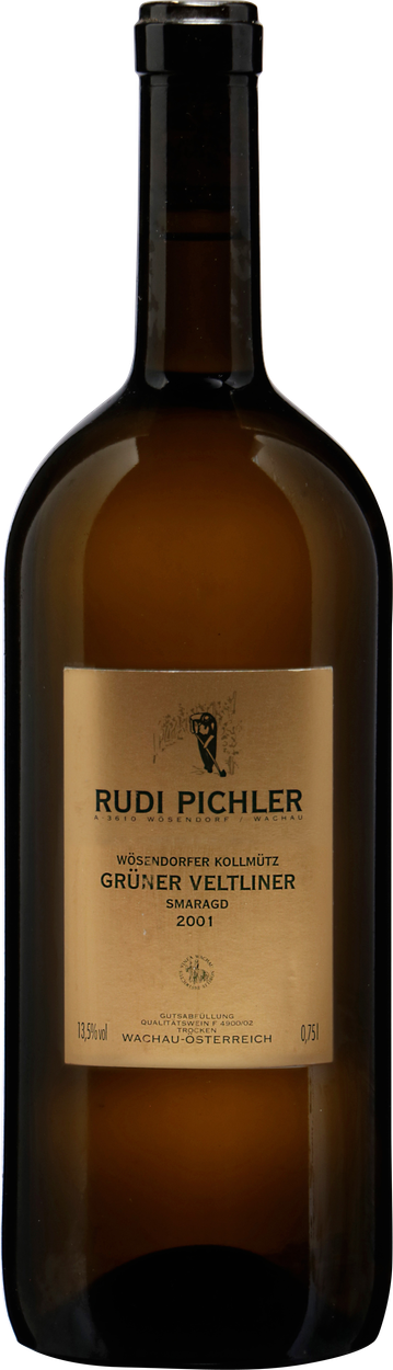 Rarität Grüner Veltliner Smaragd Ried Kollmütz Wachau DAC 2001 von RUDI PICHLER aus Österreich