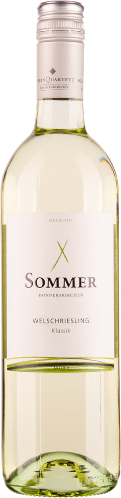 Wein aus Österreich Welschriesling Klassik bio 2023 Glasflasche