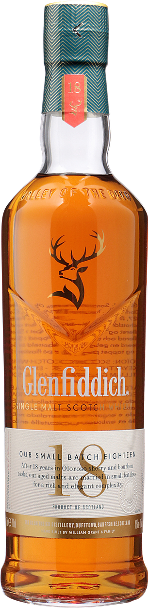 18 years small batch Speyside Single Malt Scotch Whisky von GLENFIDDICH aus Großbritannien
