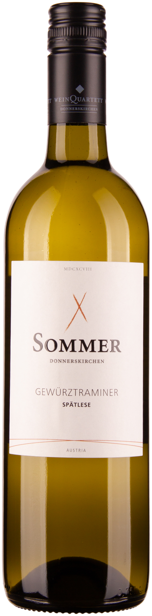Gewürztraminer Spätlese 2021 von SOMMER aus Österreich