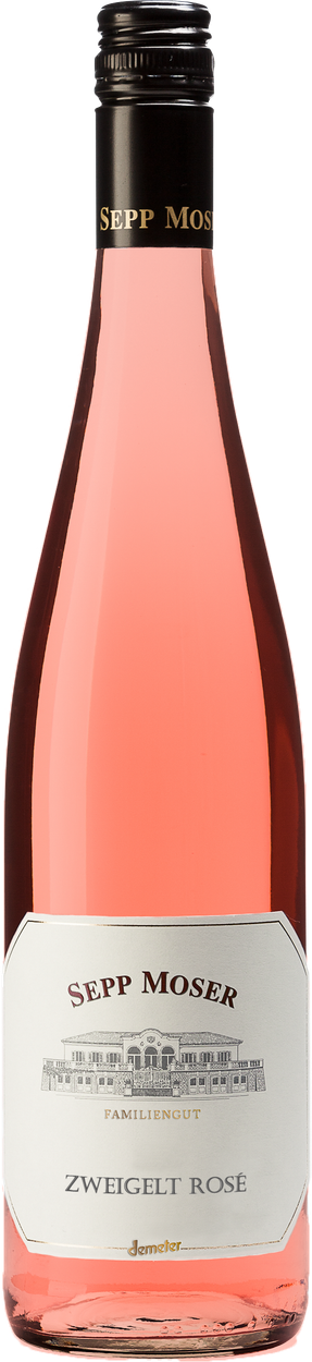 Zweigelt vom Rosé bio 2024 von VITIKULTUR MOSER aus Österreich