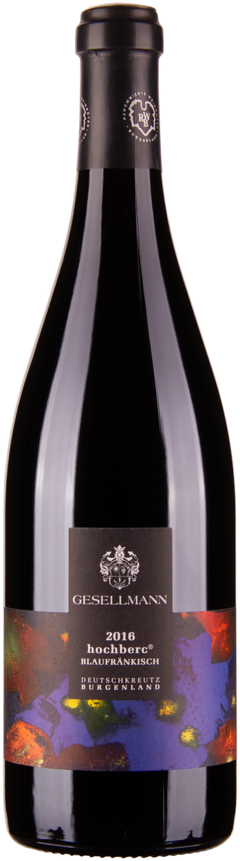 Rarität Blaufränkisch Hochberc 2015 von GESELLMANN aus Österreich