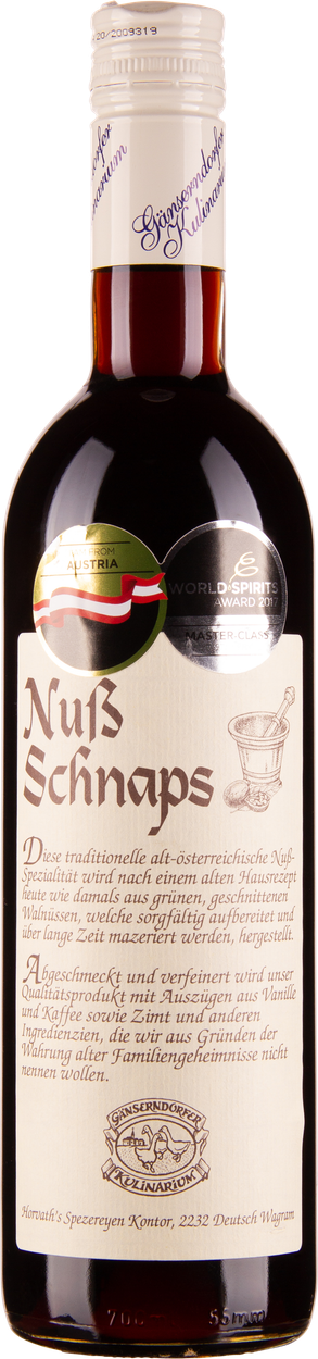 Nußschnaps von GÄNSERNDORFER aus Österreich