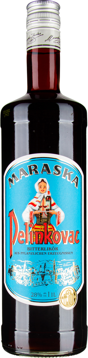 Pelinkovac Kräuterlikör von MARASKA aus Kroatien