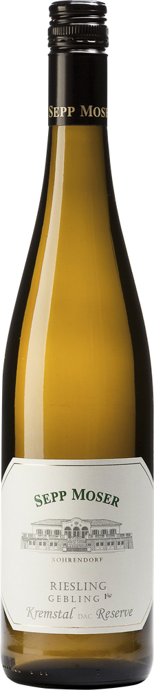 Wein aus Österreich Rarität Riesling Ried Gebling 1ÖTW Kremstal DAC Reserve bio 2015 Glasflasche