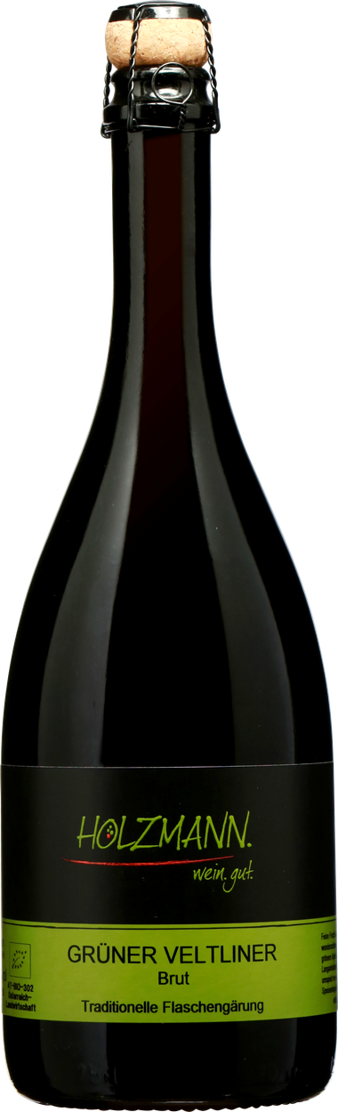 Grüner Veltliner Brut Sekt bio von HOLZMANN aus Österreich