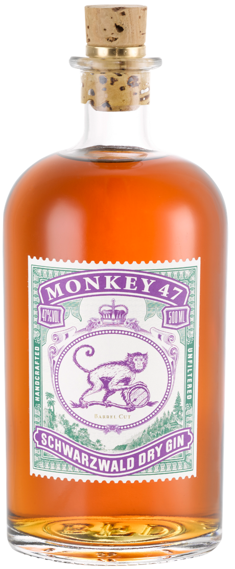 Barrel Cut Dry Gin von MONKEY 47 aus Deutschland