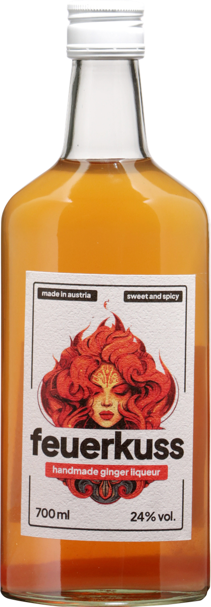 Ingwer Likör bio von FEUERKUSS aus Österreich