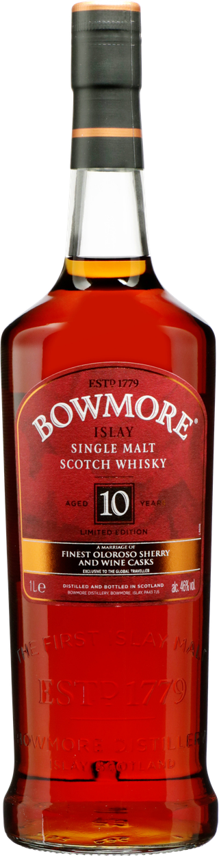 Rarität Devils Cask inspired 10y Islay Single Malt von BOWMORE aus Großbritannien