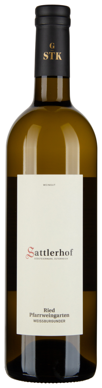 Weißburgunder Ried Pfarrweingarten GSTK bio 2018 von SATTLERHOF aus Österreich