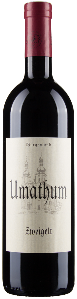 Wein aus Österreich Zweigelt 2021 Glasflasche