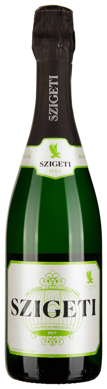 Welschriesling Sekt Brut bio von SZIGETI aus Österreich