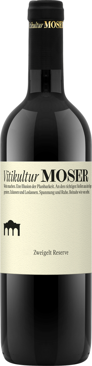 Zweigelt Reserve bio 2022 von VITIKULTUR MOSER aus Österreich