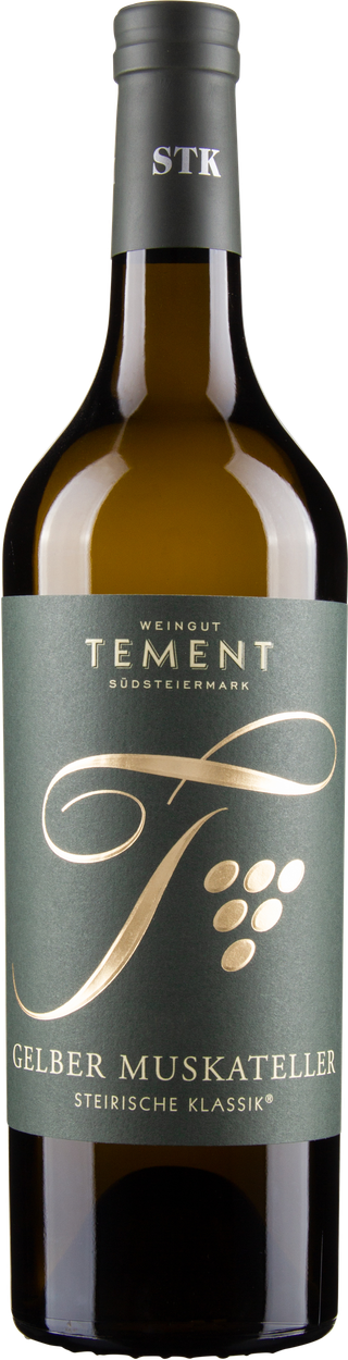 Gelber Muskateller Sand & Schiefer Südsteiermark DAC bio 2024 von TEMENT aus Österreich