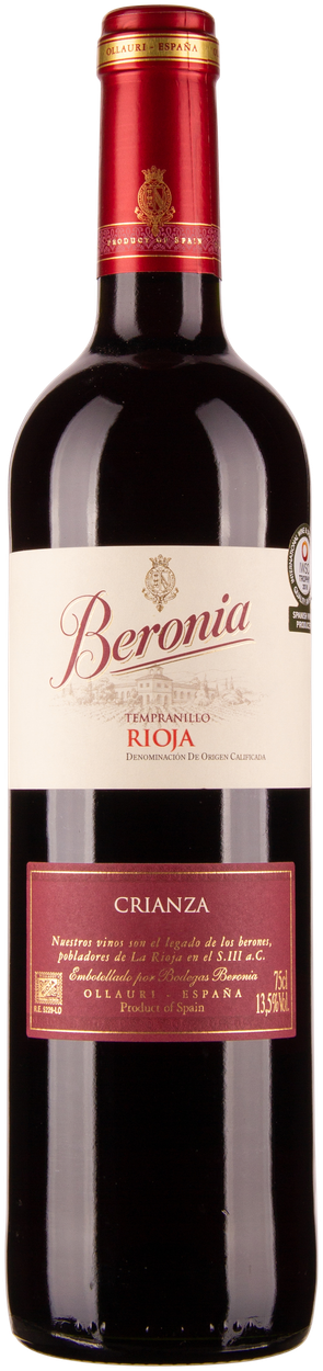 Rioja Crianza 2021 von BERONIA aus Spanien