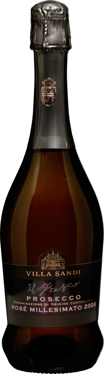 Il Fresco Prosecco Rose Millesimato DOC Brut 2024 von VILLA SANDI aus Italien