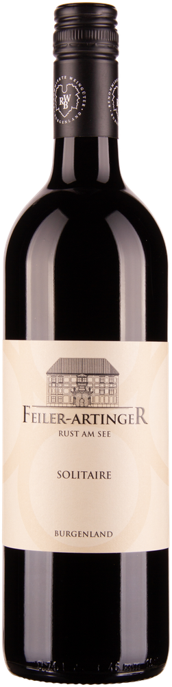 Wein aus Österreich Rarität Solitaire 2012 Glasflasche