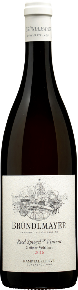 Wein aus  Rarität Grüner Veltliner Ried Spiegel 1ÖTW Kamptal DAC 2016 Glasflasche