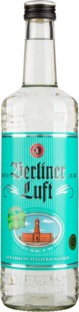 Der Frische Pfefferminzlikör von BERLINER LUFT aus Deutschland