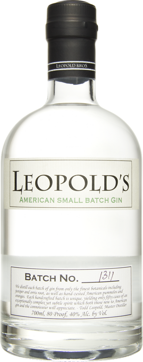 Small Batch Gin von LEOPOLD'S aus Österreich