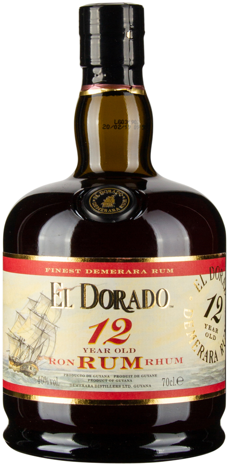 12 years Rum von EL DORADO aus Guyana