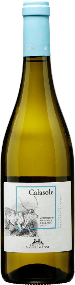 Wein aus Italien Calasole Vermentino Maremma Toscana DOC 2023 Glasflasche