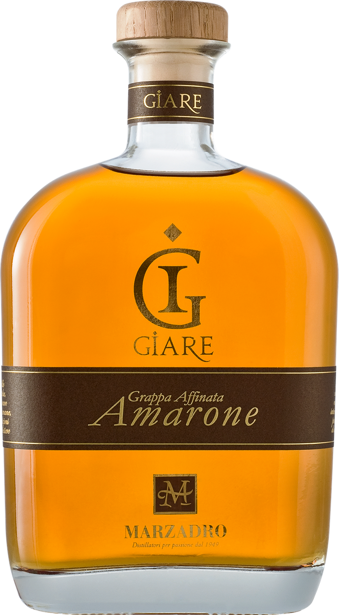 Grappa affinata Amarone Le Giare von MARZADRO aus Italien