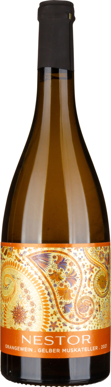 Orangewein Gelber Muskateller 2021 von NESTOR aus Österreich