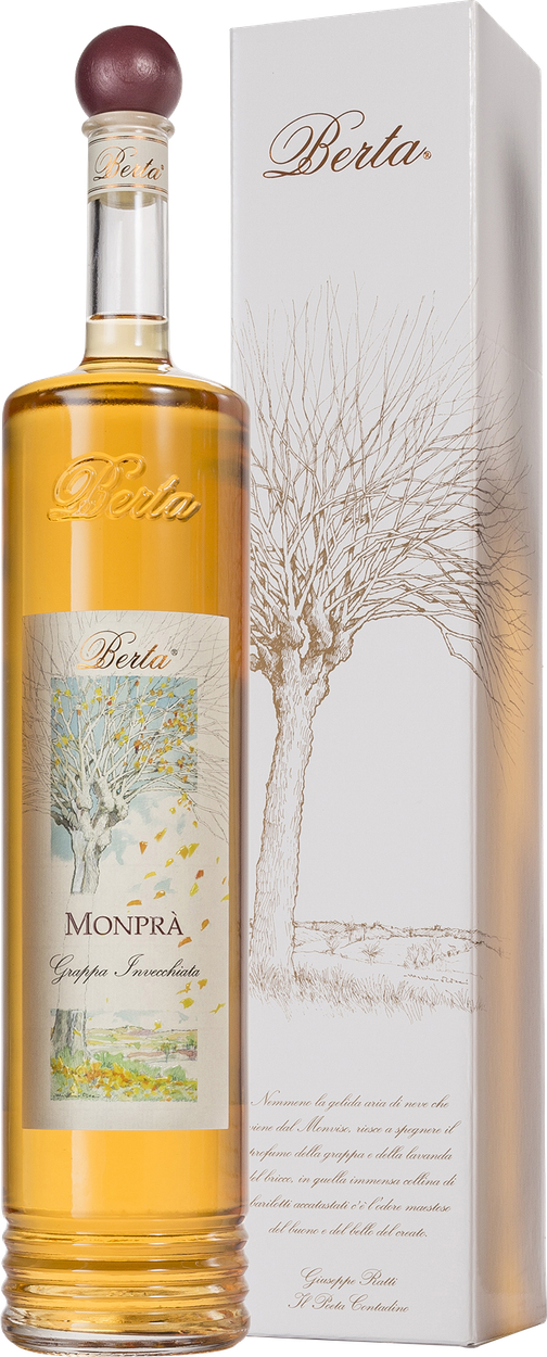 Grappa Invecchiata Monprà von BERTA aus Italien