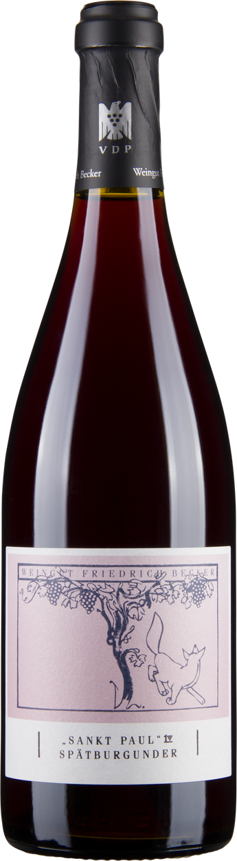 Spätburgunder Sankt Paul 2012 von FRIEDRICH BECKER aus Deutschland