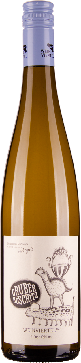 Grüner Veltliner Weinviertel DAC bio 2024 von GRUBER RÖSCHITZ aus Österreich