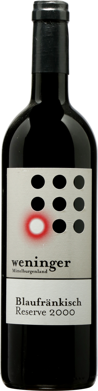 Rarität Mittelburgenland Blaufränkisch Reserve 2000 von WENINGER aus Österreich