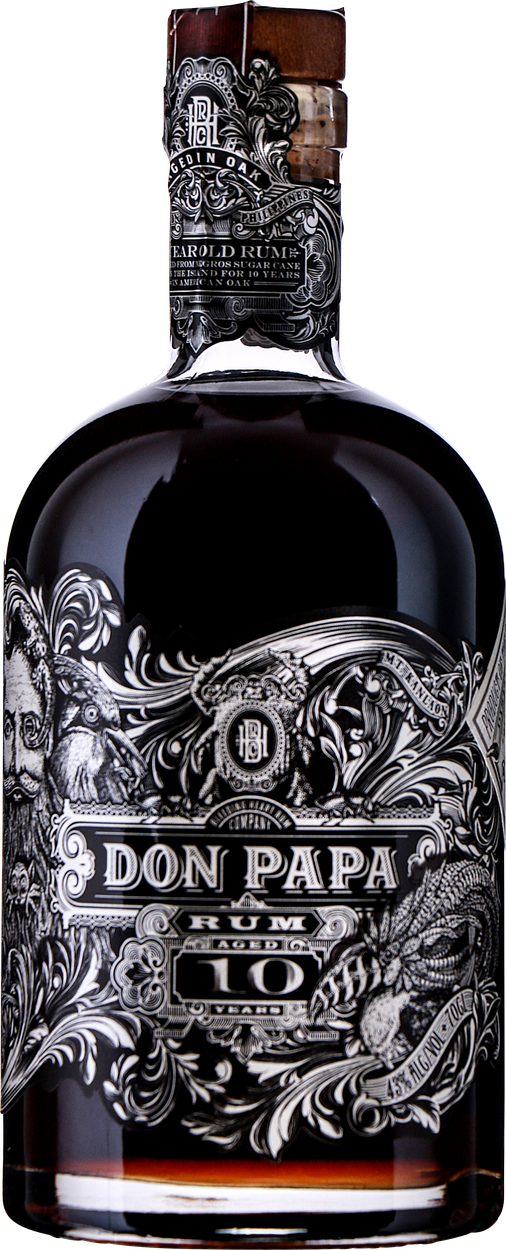 10 years Rum von DON PAPA aus Philippinen