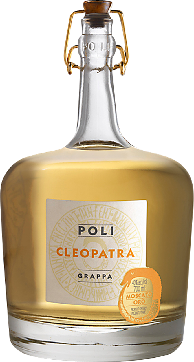 Grappa Cleopatra Moscato Oro von POLI aus Italien