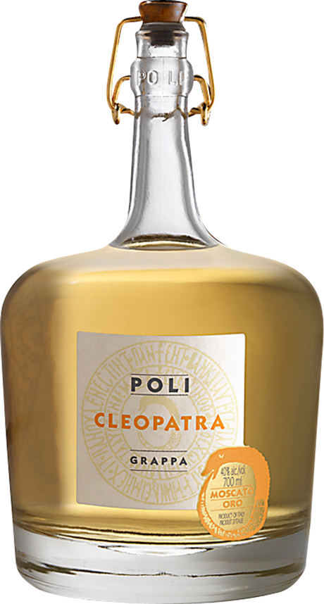 Grappa Cleopatra Moscato Oro von POLI aus Italien