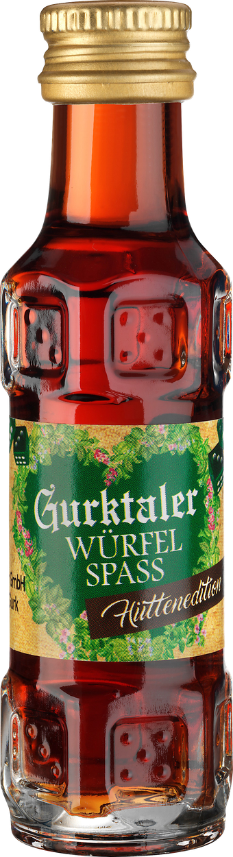 Alpenlikör Würfelflasche von GURKTALER aus Österreich