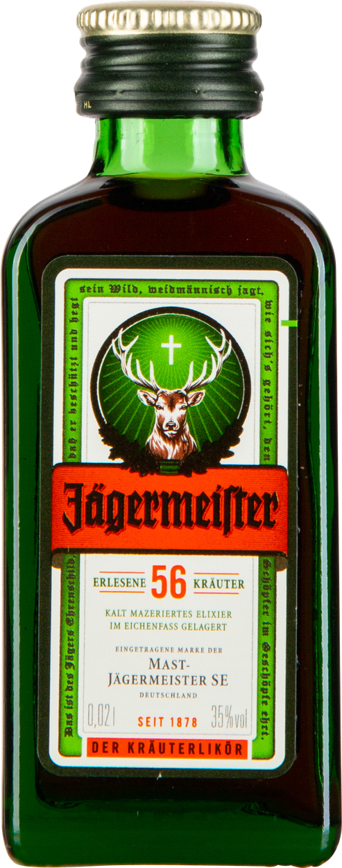 Kräuterlikör im Spender von JÄGERMEISTER aus Deutschland