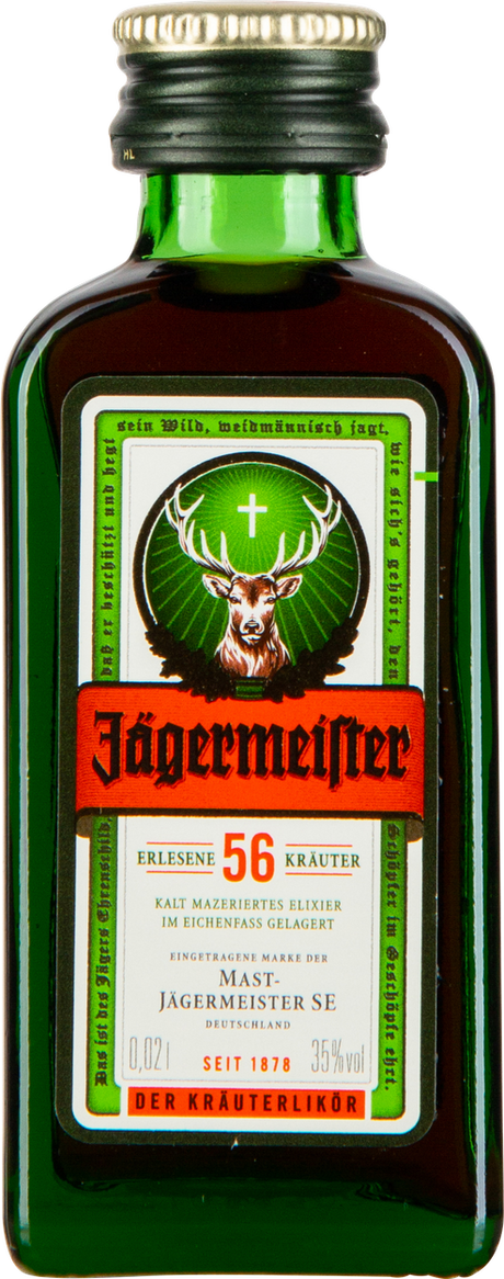 Kräuterlikör im Spender von JÄGERMEISTER aus Deutschland