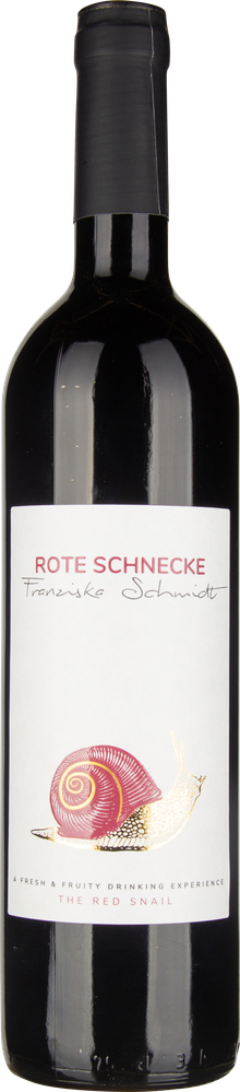 Wein aus Österreich Zweigelt Merlot Rote Schnecke 2021 Glasflasche