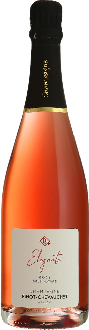 Elegante Rosé Brut Natur von PINOT-CHEVAUCHET aus Frankreich