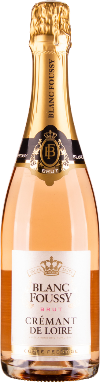 Crémant de Loire Brut Rosé 2023 von BLANC FOUSSY aus Frankreich
