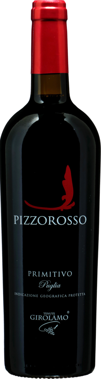 Primitivo Pizzorosso IGP Salento 2022 von GIROLAMO aus Italien