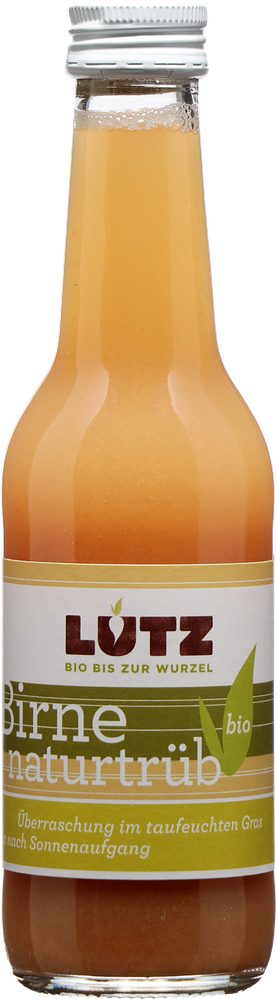 W Birnensaft naturtrüb bio LUTZ