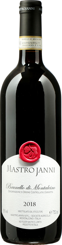 Brunello di Montalcino 2018 von Mastrojanni