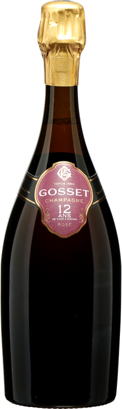 12 Ans de Cave a Minima Rosé im Geschenkkarton von Gosset