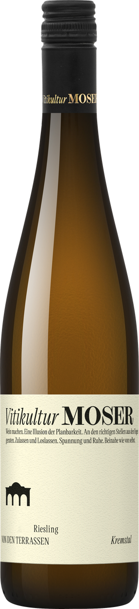 Riesling von den Terrassen Kremstal DAC bio 2021 von VITIKULTUR MOSER aus Österreich