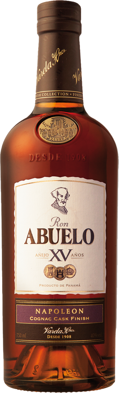 XV Napoleon Cognac Cask Finish Rum von ABUELO aus Panama