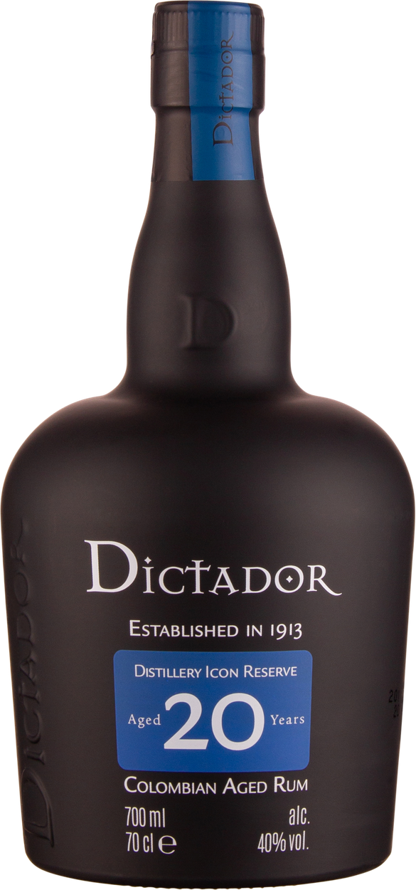 20 años Distillery Icon Reserve von DICTADOR aus Kolumbien